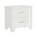 Homelegance Kerren 2-Drawer Nightstand 1678W-4 IMAGE 2