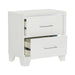 Homelegance Kerren 2-Drawer Nightstand 1678W-4 IMAGE 3