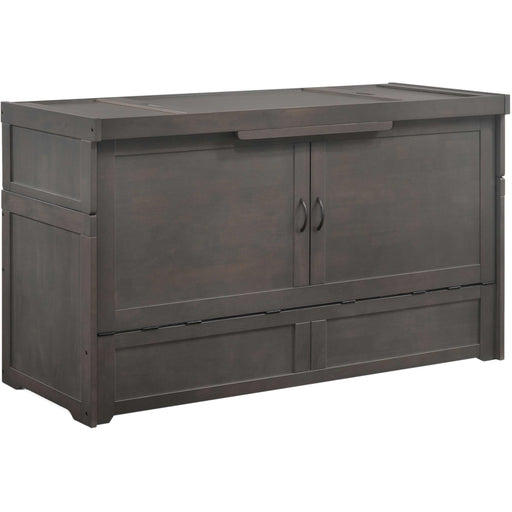 Night & Day Furniture Canada Cube Queen Cabinet Bed MUR-CUB-QEN-STW/MND-GMF-TRI-QEN IMAGE 1