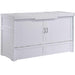 Night & Day Furniture Canada Cube Queen Cabinet Bed MUR-CUB-QEN-WH/MND-GMF-TRI-QEN IMAGE 1