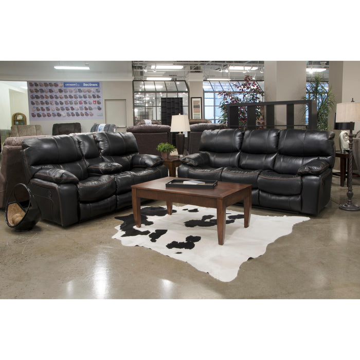 Catnapper Camden Power Reclining Leather Look Fabric Loveseat 64089 1152-08/1252-08 IMAGE 5