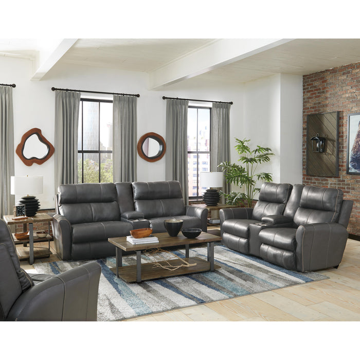 Catnapper Mara Power Reclining Leather Match Sofa 874751 1225-58/3025-58 IMAGE 3