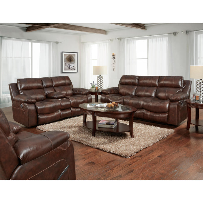 Catnapper Positano Reclining Leather Match Sofa 4991 1268-09/3068-09 IMAGE 2