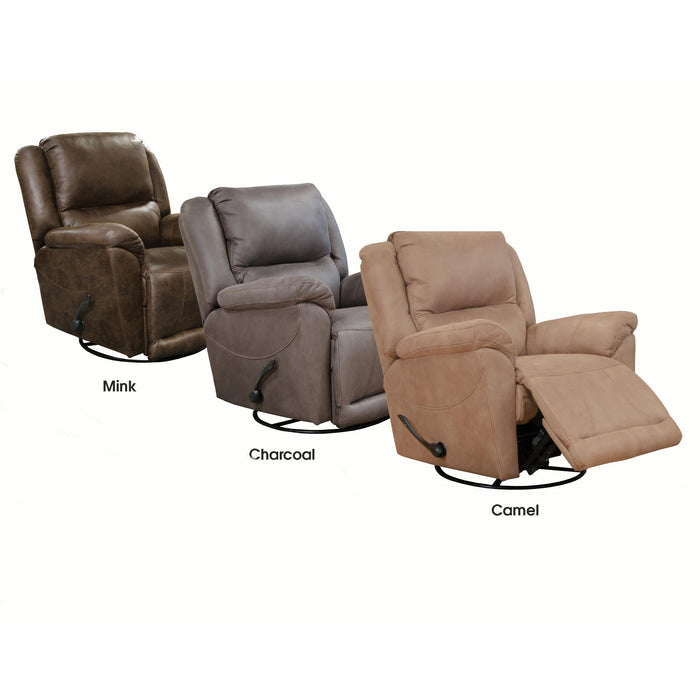 Catnapper Norwood Swivel Glider Fabric Recliner 4566-5 1153-36/1253-36 IMAGE 3