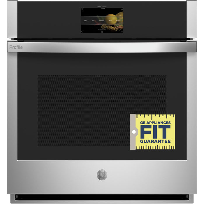 GE Profile 27-inch, 4.3 cu.ft. Built-in Single Wall Oven with Convection Technology PKS7000SNSS IMAGE 9