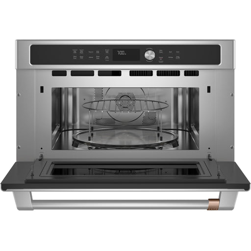 Café 30-inch, 1.7 cu. ft. Built-In Microwave Oven with Convection CWB713P2NS1 IMAGE 2