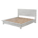 Crown Mark White Sands King Platform Bed B8260-K-HB/B8260-K-FB/B8260-KQ-RAIL IMAGE 2