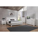 Crown Mark White Sands Queen Platform Bed B8260-Q-HB/B8260-Q-FB/B8260-KQ-RAIL IMAGE 3