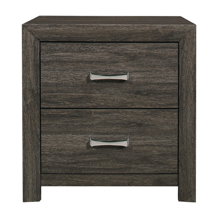 Homelegance Edina 2-Drawer Nightstand 2145NP-4 IMAGE 1