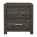 Homelegance Edina 2-Drawer Nightstand 2145NP-4 IMAGE 1