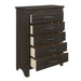 Homelegance Blaire 5-Drawer Chest 1675-9 IMAGE 3