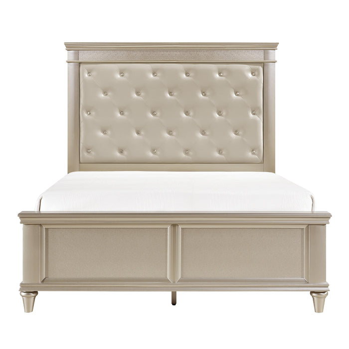 Homelegance Celandine Full Upholstered Bed 1928F-1* IMAGE 1