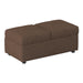 Homelegance Denby Fabric Storage Ottoman 4573BR IMAGE 3