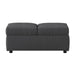 Homelegance Denby Fabric Storage Ottoman 4573GY IMAGE 2