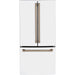 Café 33-inch, 18.6 cu. ft. Counter-Depth French 3-Door Refrigerator CWE19SP4NW2 IMAGE 1