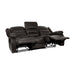 Homelegance Jarita Reclining Faux Leather Sofa 8329BRW-3 IMAGE 6