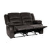 Homelegance Jarita Reclining Faux Leather Loveseat 8329BRW-2 IMAGE 6