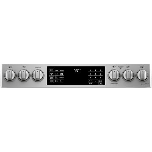 Café 30-inch Slide-in Electric Range with Convection CES750P2MS1 IMAGE 2