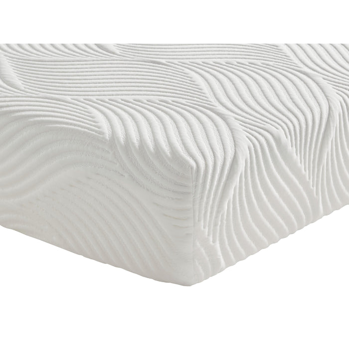 Homelegance Altair MT-G10Q 10" Queen Gel-Infused Memory Foam Mattress - White IMAGE 4