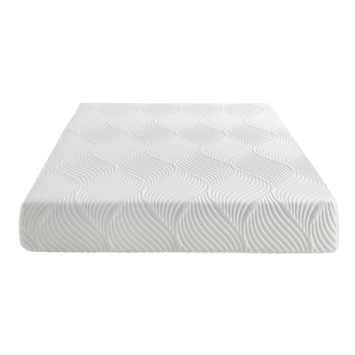 Homelegance Altair MT-G10Q 10" Queen Gel-Infused Memory Foam Mattress - White IMAGE 6