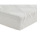 Homelegance Altair MT-G10ET 10" Twin XL Gel-Infused Memory Foam Mattress - White IMAGE 4