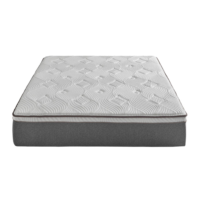 Homelegance Altair MT-G12Q 12" Queen Gel-Infused Memory Foam Mattress - White IMAGE 8