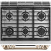 Café 30-inch Slide-in Gas Range with Convection Technology CGS700P4MW2 IMAGE 3