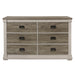 Homelegance Arcadia 6-Drawer Dresser 1677-5 IMAGE 1