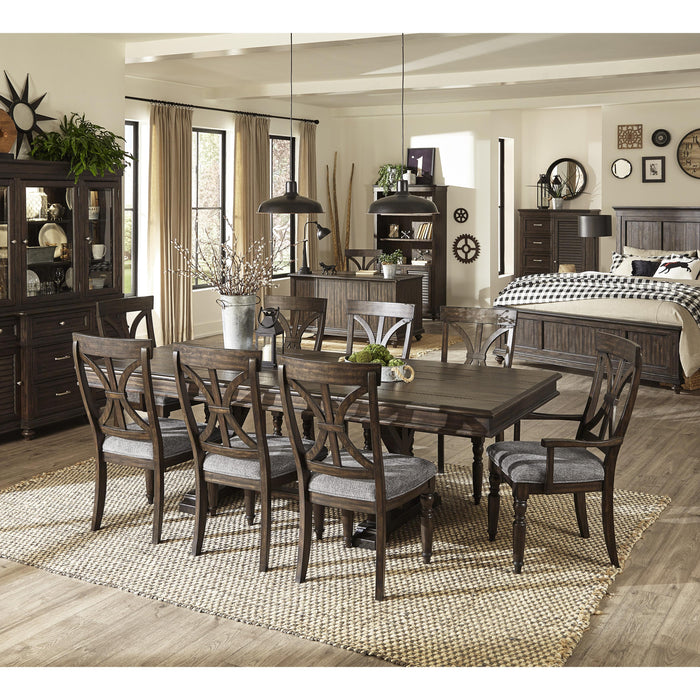 Homelegance Cardano Dining Table with Pedestal Base 1689-96* IMAGE 5