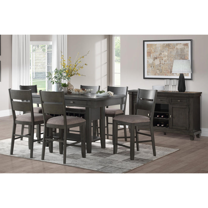 Homelegance Baresford Counter Height Dining Table with Pedestal Base 5674-36* IMAGE 8