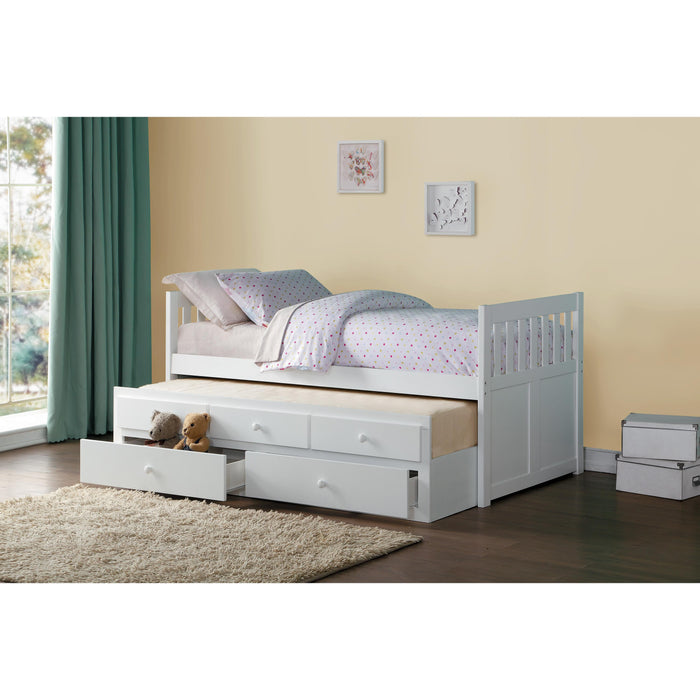 Homelegance Kids Beds Trundle Bed B2053PRW-1* IMAGE 11