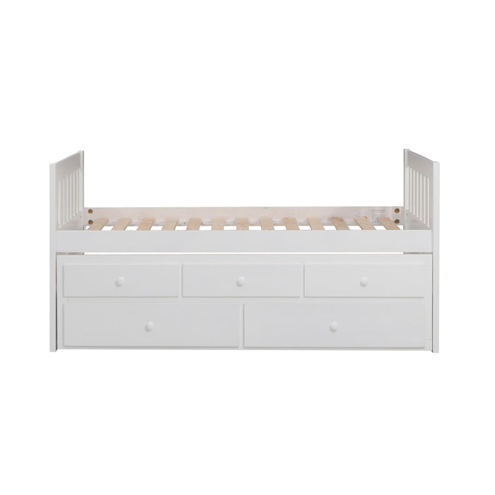 Homelegance Kids Beds Trundle Bed B2053PRW-1* IMAGE 2