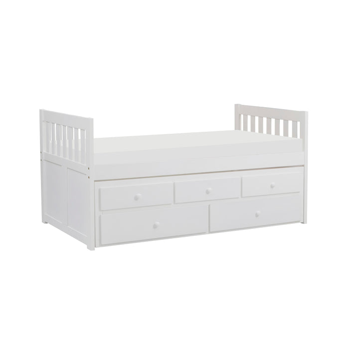 Homelegance Kids Beds Trundle Bed B2053PRW-1* IMAGE 5