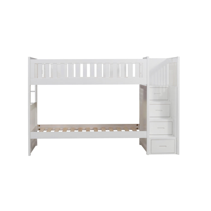 Homelegance Kids Beds Bunk Bed B2053SBW-1* IMAGE 1