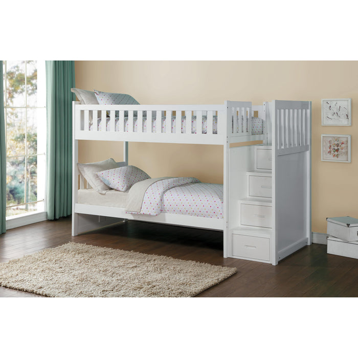 Homelegance Kids Beds Bunk Bed B2053SBW-1* IMAGE 4