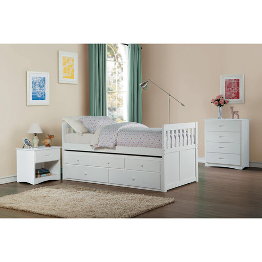 Homelegance Galen 1-Drawer Kids Nightstand B2053W-4 IMAGE 2