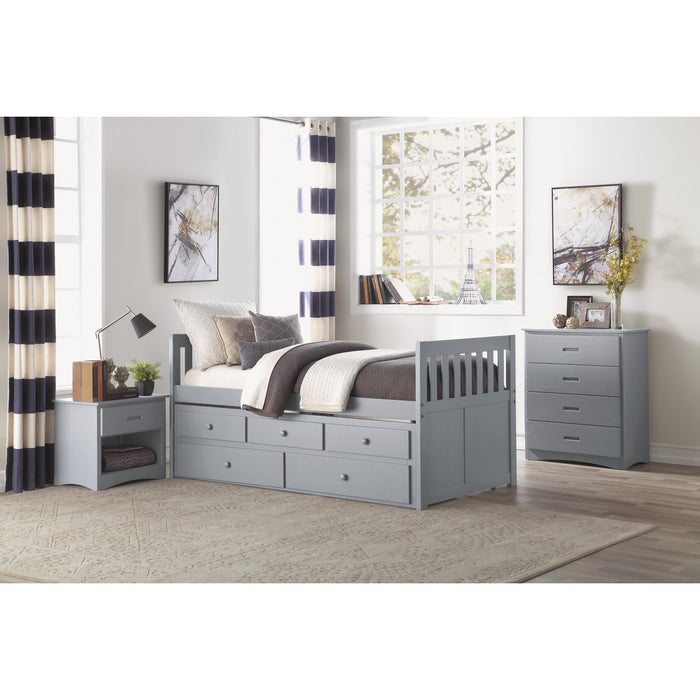 Homelegance Orion 1-Drawer Kids Nightstand B2063-4 IMAGE 3