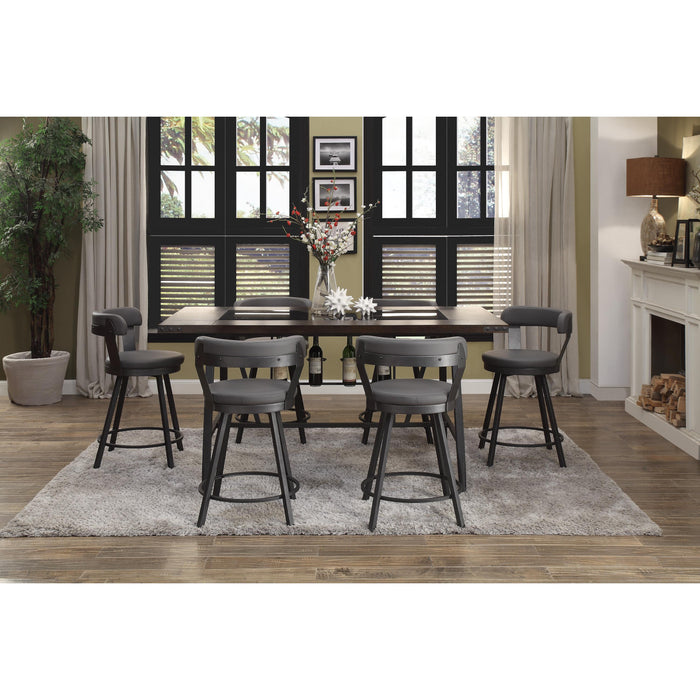 Homelegance Appert Counter Height Dining Chair 5566-24GY IMAGE 4