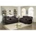 Homelegance Jude Reclining Leather Match Sofa 8201BRW-3 IMAGE 10