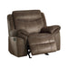 Homelegance Aram Glider Fabric Recliner 8206NF-1 IMAGE 2