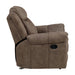 Homelegance Aram Glider Fabric Recliner 8206NF-1 IMAGE 3