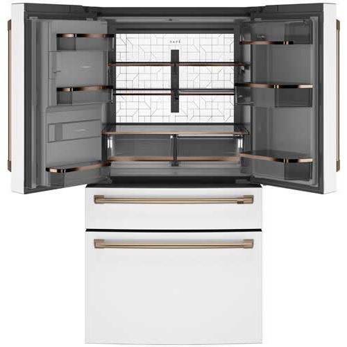 Café 36-inch 27.6 cu. ft. French 4-Door Refrigerator CVE28DP4NW2 IMAGE 2