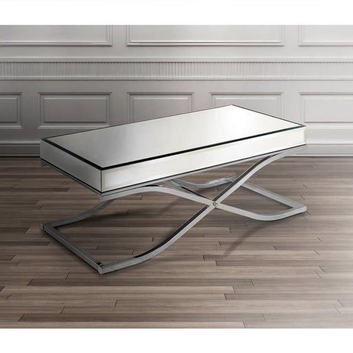 Furniture of America Sundance Coffee Table CM4230CRM-C IMAGE 2