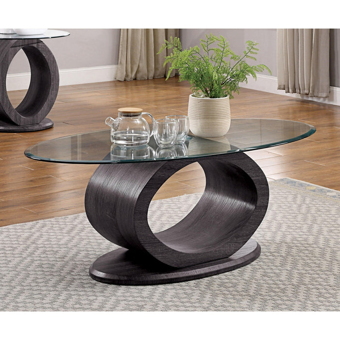 Furniture of America Lodia III Coffee Table CM4825GY-C-PK IMAGE 1