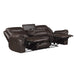 Homelegance Aram Reclining Leather Match Sofa 8206BRW-3 IMAGE 7