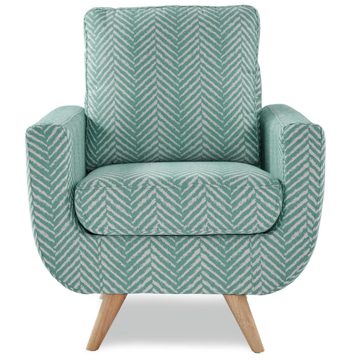 Homelegance Deryn Stationary Fabric Accent Chair 8327TL-1S IMAGE 1