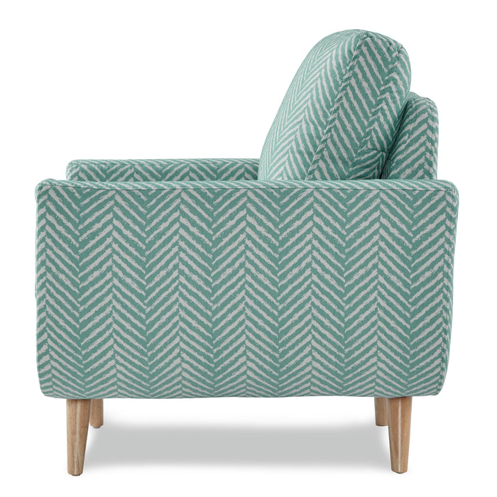 Homelegance Deryn Stationary Fabric Accent Chair 8327TL-1S IMAGE 2