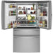 GE Profile 36-inch, 27.6 Cu. Ft. French 4-Door Refrigerator with Door In Door PVD28BYNFS IMAGE 5