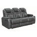 Coaster Furniture Korbach Power Reclining Faux Leather Sofa 603414PP IMAGE 1