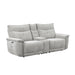 Homelegance Tesoro Power Reclining Fabric Loveseat 9509MGY-2CNPWH* IMAGE 2